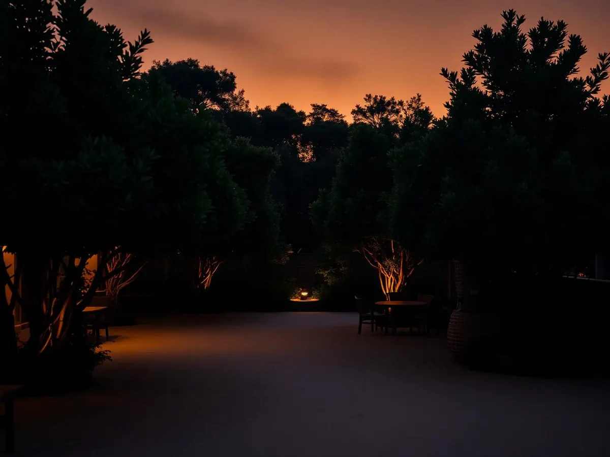 Esempio di sito web per boutique hotel: fotografia immersiva, verde bosco e accenti rame